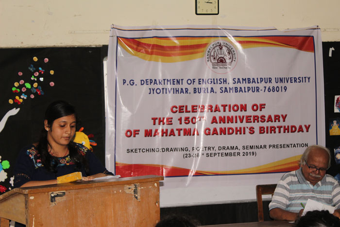 Celebration of 150th Birthday Anniversary of Mahatma Gandhi