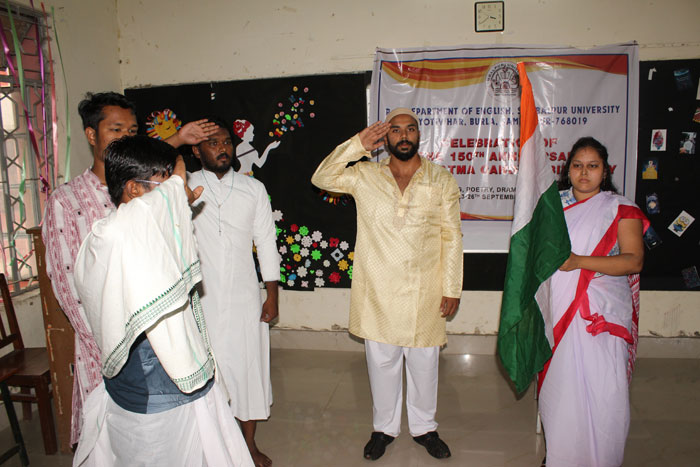 Celebration of 150th Birthday Anniversary of Mahatma Gandhi