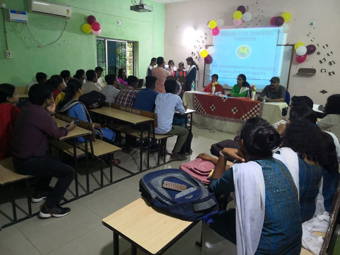 Orientation Programme PG Dept of Sociology
