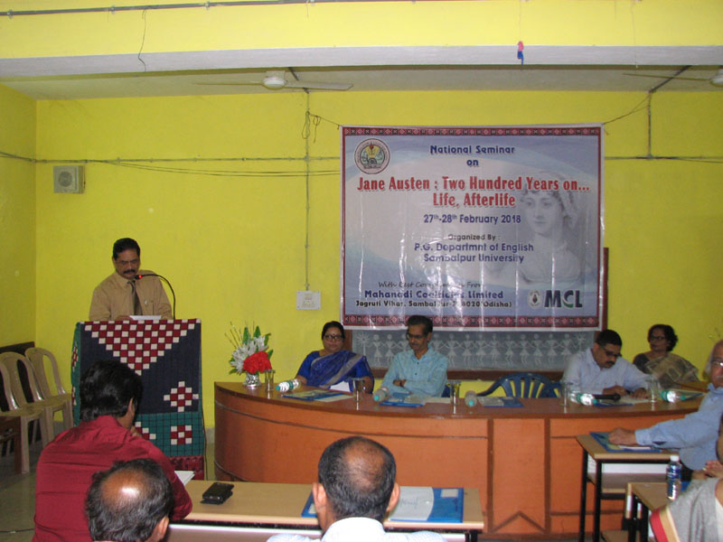 National Seminar on "Jane Austen, Two Hundred Years On...", on 27-28 February 2018