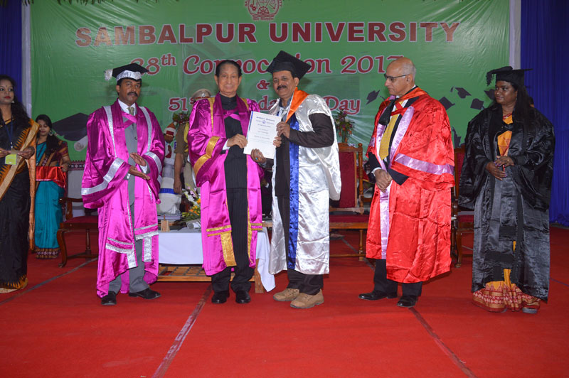28th Convocation, Sambalpur University on 06th January, 2018