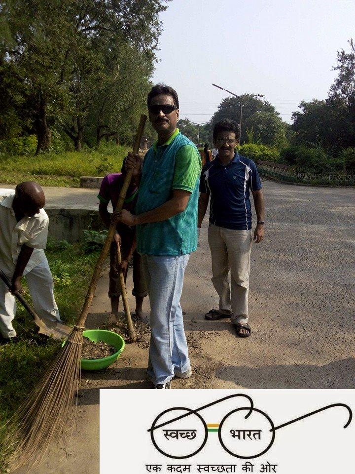 Swachha Bharat Abhiyan,Sambalpur University
