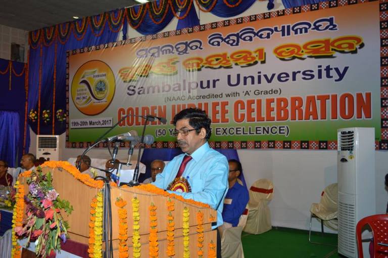 Golden Jubilee Celebration Of Sambalpur University starting on 20th March,2017