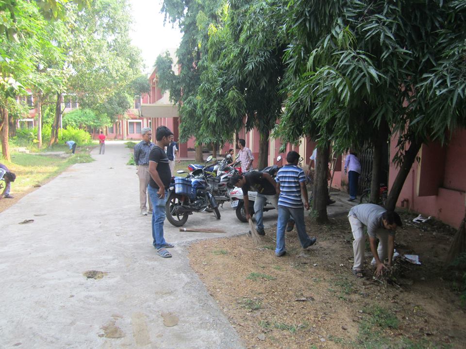 Swachha Bharat Abhiyan,Sambalpur University
