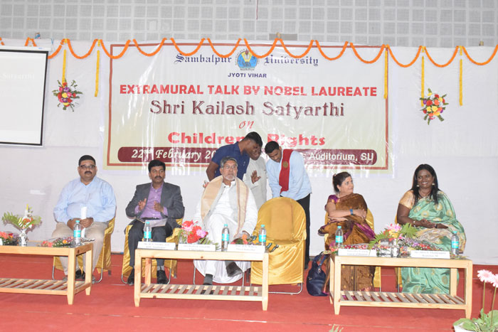 Visit of Noble Laureate Sri Kailash Satyarthi