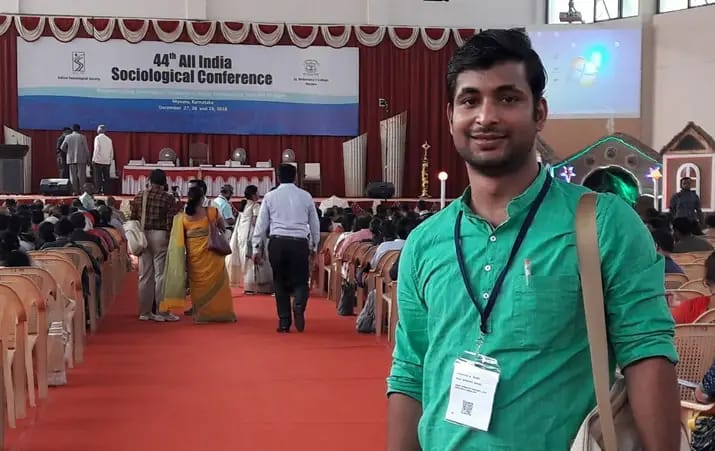 Paper presentation by Scholar in ISS Conference