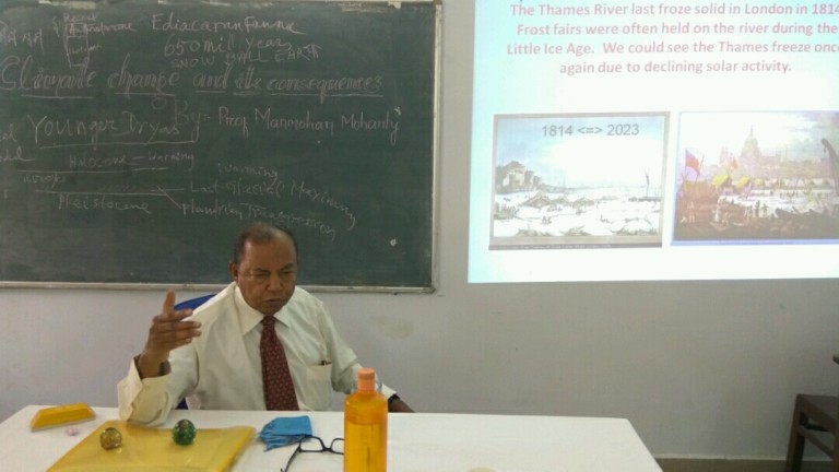 Prof. Manmohan Mohanti, Formerly Head of the Department of Geology, Utkal University, Bhubaneswar.