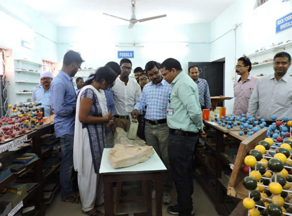 Mr. Priyatham Kumar Bolloju from AMD having a glimpse of Museum